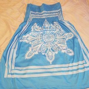 NWOT Strapless dress NEVER been worn